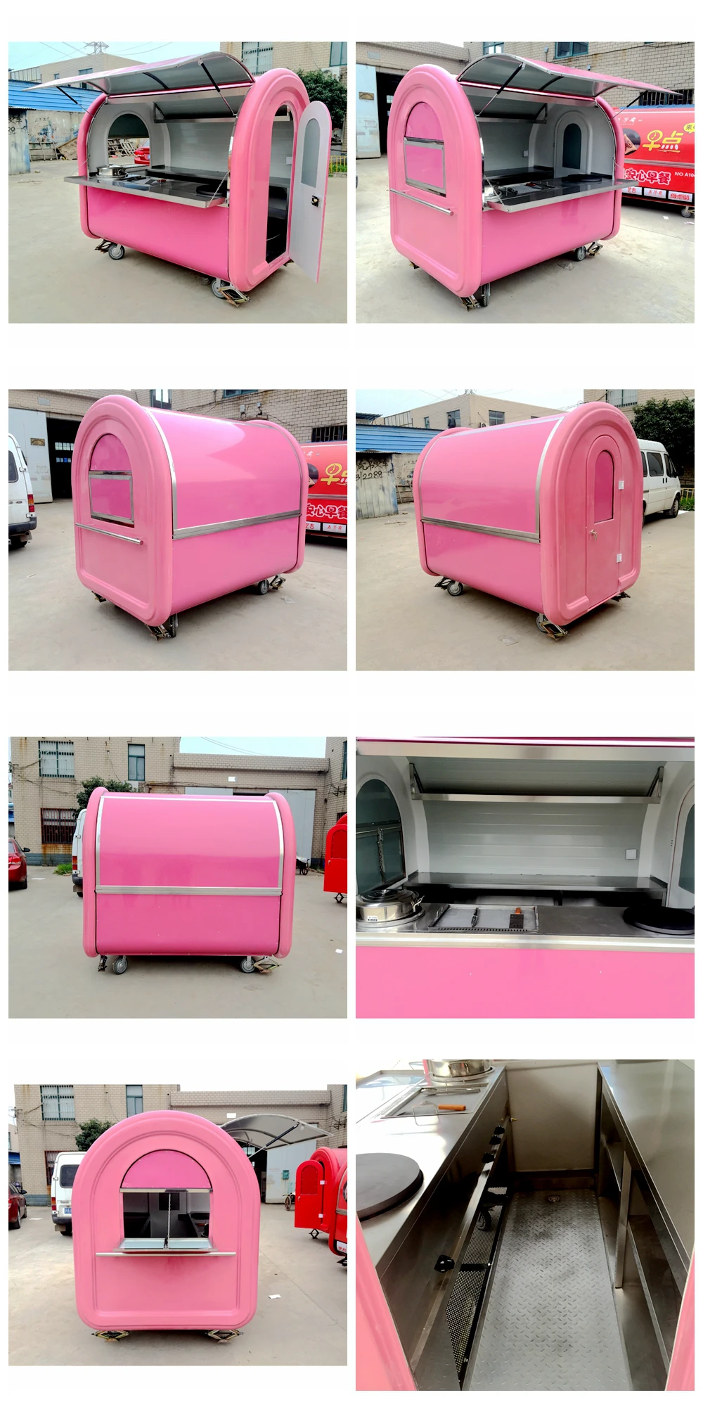 outdoor kiosk for food