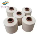 Virgin Nature White On Paper Cone 100 Percent Polyster Spun Yarn