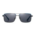 V9896 Factory directly newest design square metal sun glasses for men
