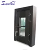 AAMA 2605 apartment exterior door double swing glass door with insect screen