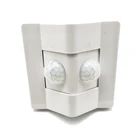 Dual head 110V 220v Pir motion and light sensor with switch
