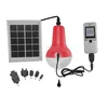 3W LED Solar Light with mobile phone chargers For Indoor Use,More than 220LM