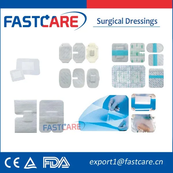 CE Approval Sterile Consumable Supplies Medical Wound Care Dressing