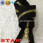STAR Factory Supply Hot Selling 10# Metal Brass Oversize Zippers