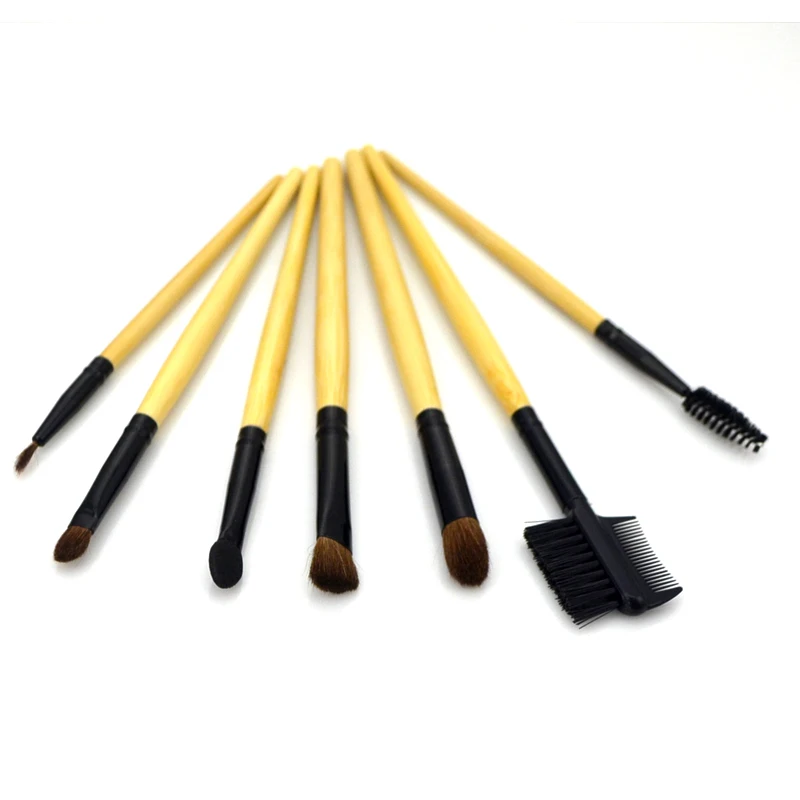 11pcs Wood Handle Professional Makeup Cosmetic Soft Eyeshadow