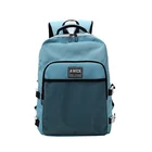 Outdoor sports fashion korean custom logo high school teen school bags for girls backpack school