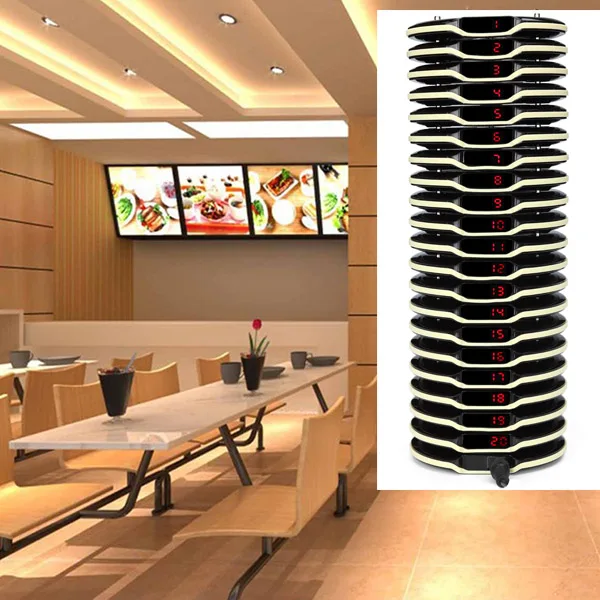 Restaurant communication alphanum&eacute;rique t&eacute;l&eacute;avertisseur - ANKUX.COM