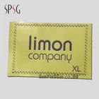 fashion hot sale custom satin damask clothing woven label