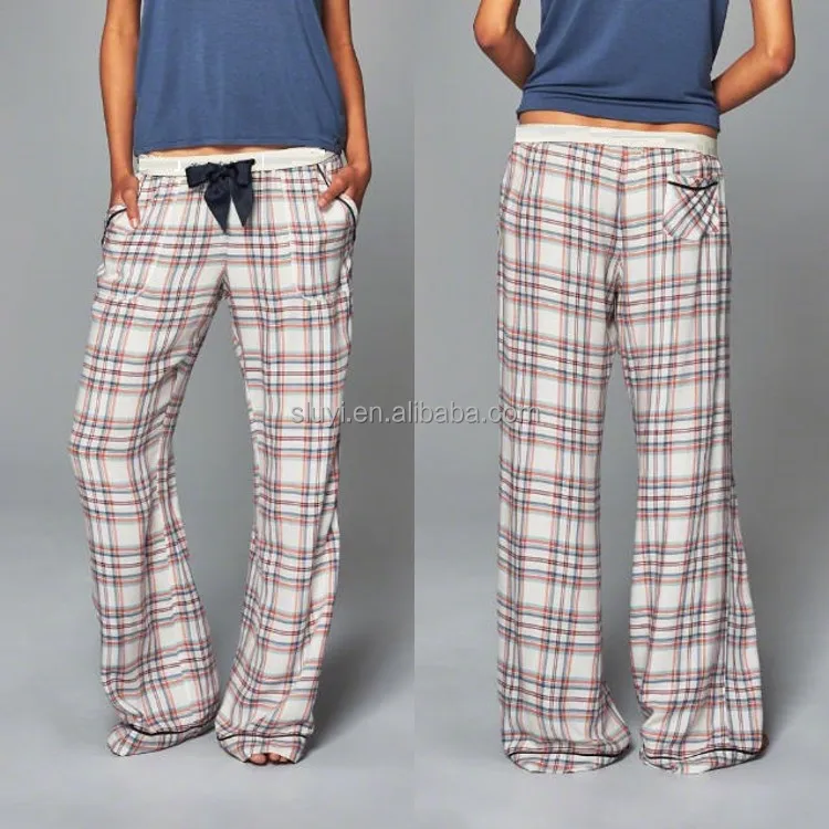 sleepwear checks pyjamas