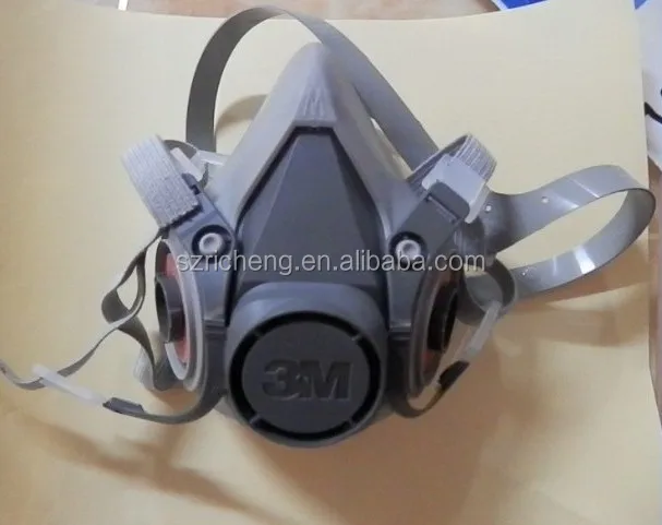 3m half face mask industrial face gas masks 6200, respiratory