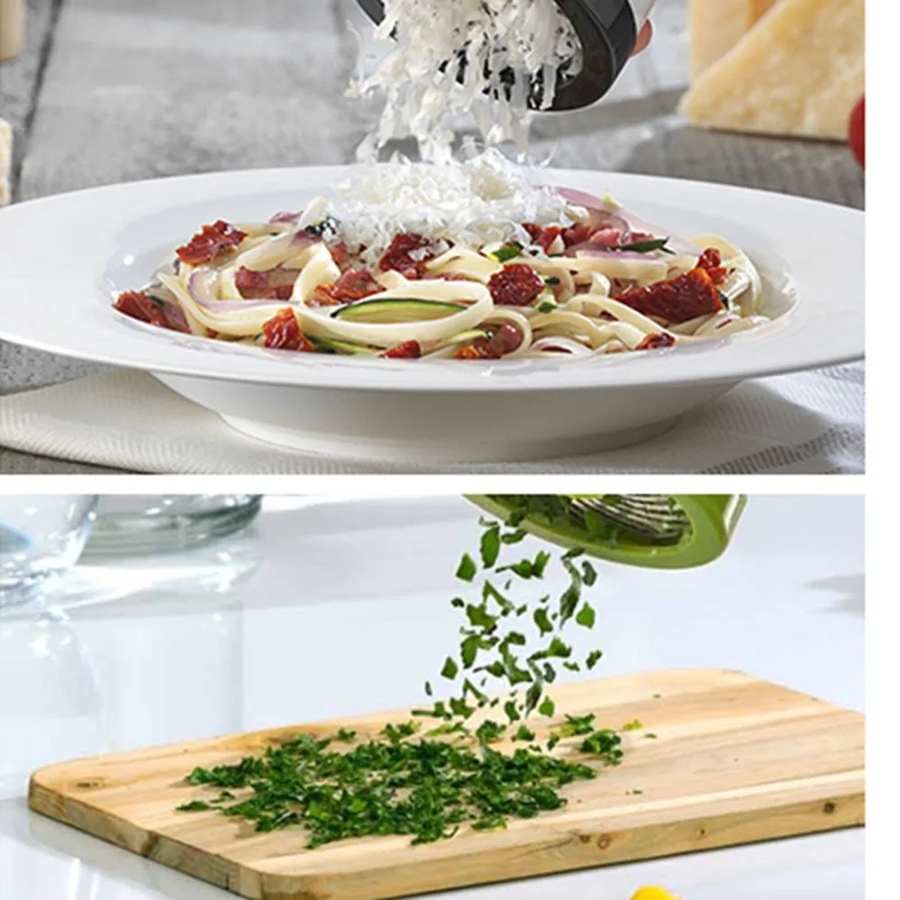 Herb Spice Grinder Mill Hot Portable Manual Salt Spice Pepper Grinder Muller Parsley Shredder Chopper Seasoning Grinding KC1126