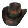 2019 new camo cowboy hats paper straw hats