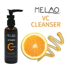 Vitamin c Facial foam Pore acne Cleanser with 15% Vitamin C, Aloe Vera, Rosehip Oil & Tea Tree Oil, 6 fl. oz