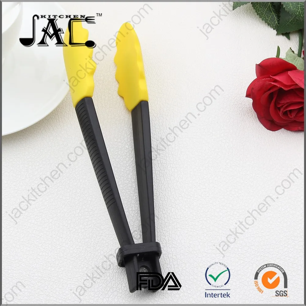 Wholesale Silicone Food Tong Colorful Silicone Utensils