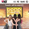 2MP Camera Built-in 32 inch network advertising media player with digital signage totem
