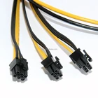 S7/S9 Triple 3X PCI-E PCIe PCI Express 6Pin Graphic Card Splitter Power