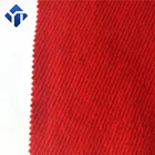 School uniform design red woven twill fabric for making clothes