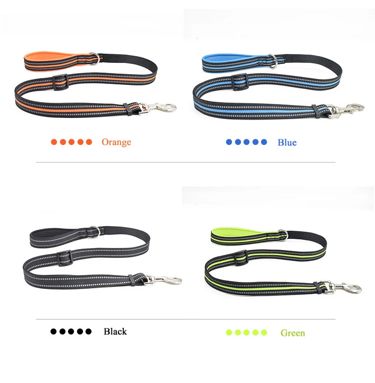 Nylon soft breathable training pet dog leash