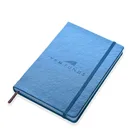 Academic A5 Logo Customized Pocket Notepad PU Leather Diary Note Book Custom Elastic band Hardcover Planner Journal Notebook
