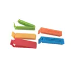 QM factory direct sale 6cm promotion bag clip plastic coffee bag clip as gift