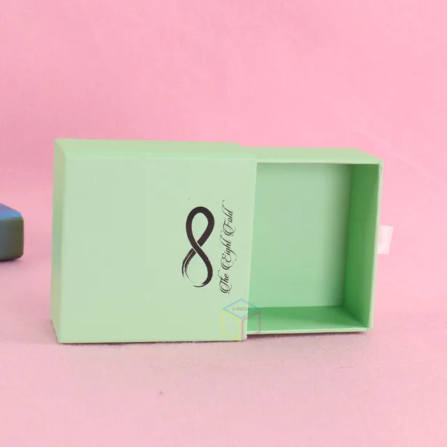 ribbon drawer matchbox style gift packaging box