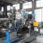 Twin screw water ring cutting pelletizing extruder granulating production line