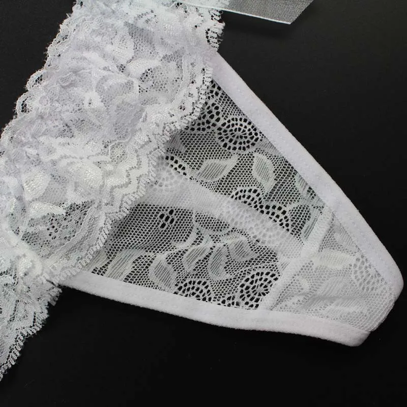 Stock Lace transparent panties women high quality Butterfly women underwear thongs Sey Thong Lace T Word Pants underwear women b