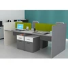 wholesale factory office furniture classic design 4 person office workstation series desk