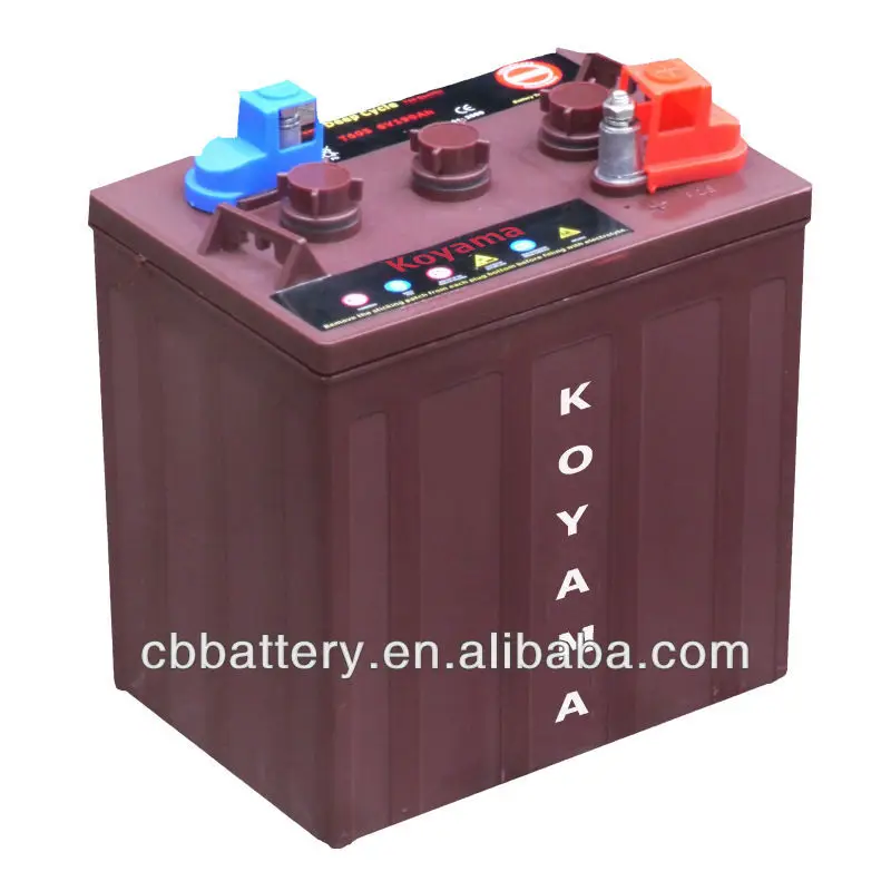 High Quality -Deep Cycle Battery -T605-6V208AH-for golf cart