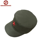 Cotton army cap with red star the Eighth Route Army