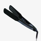 2019 プロフェッショナル新高速ストレートヘアブラシ液晶デジタル抗静的矯正アイロン 100-240 V フラット鉄
