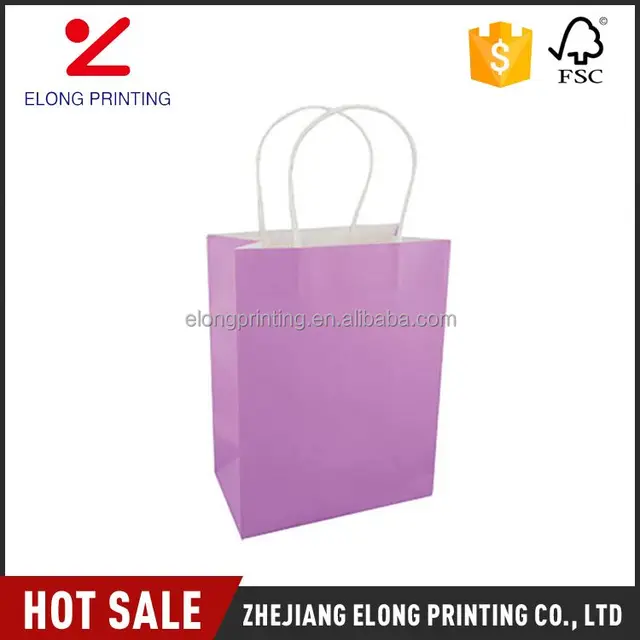 high end trendy style package gift shopping paper bags bulk