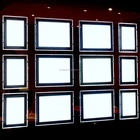 CE and Rohs certificated hanging real estate single sided or double sided led sign acrylic light box