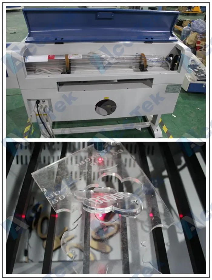 Jinan manufacturer laser cutter engraver AKJ6040