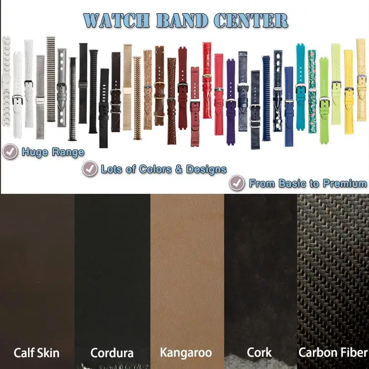 Watch band center