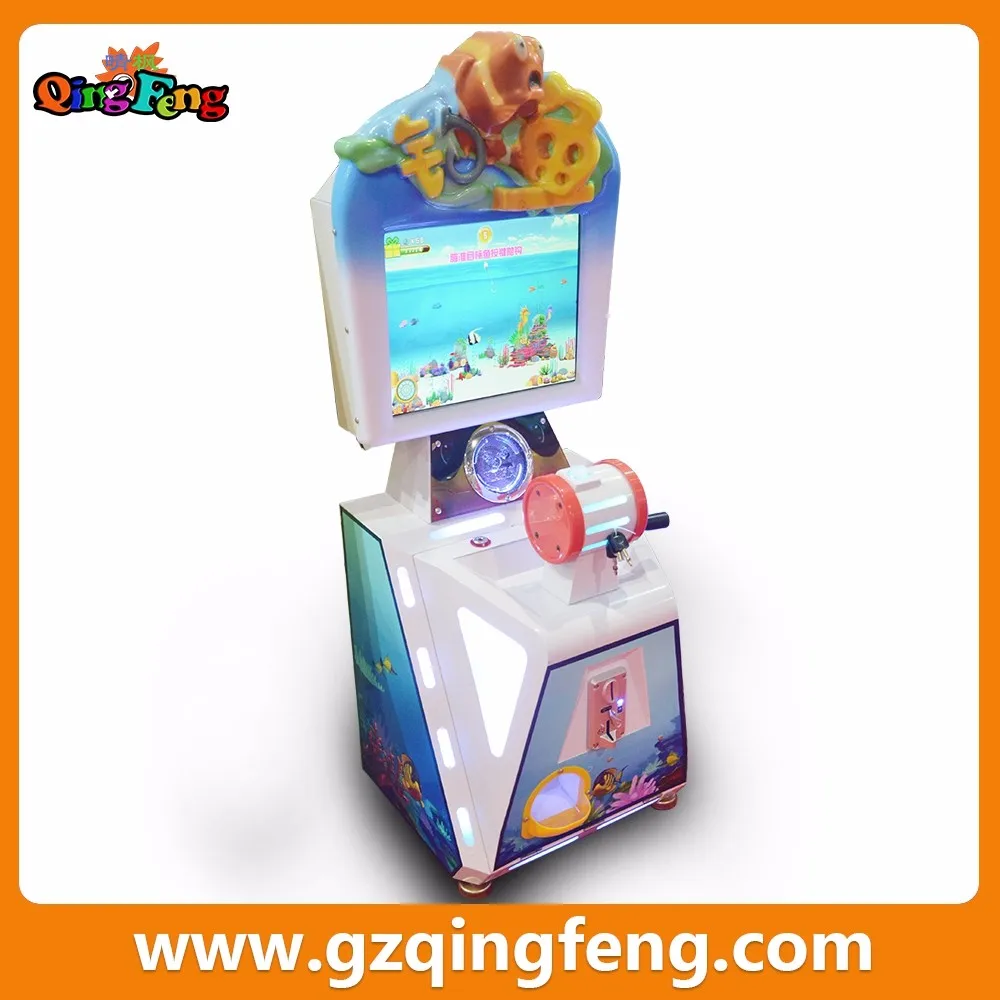 Qingfeng Christmas big sale fun city single players small go fish fishing game machine
