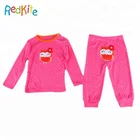 New embroidered soft 100 cotton long sleeve unisex newborn baby boy girl clothes pants clothing gift set