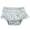polyester cheap unique ruffle baby shorts
