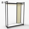 High End Retail Apparel Hanging Display shelves Metal Clothes Display Stand for Shop