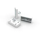 Rectangular ferrite plastic cased ceiling magnet with hook for POS display