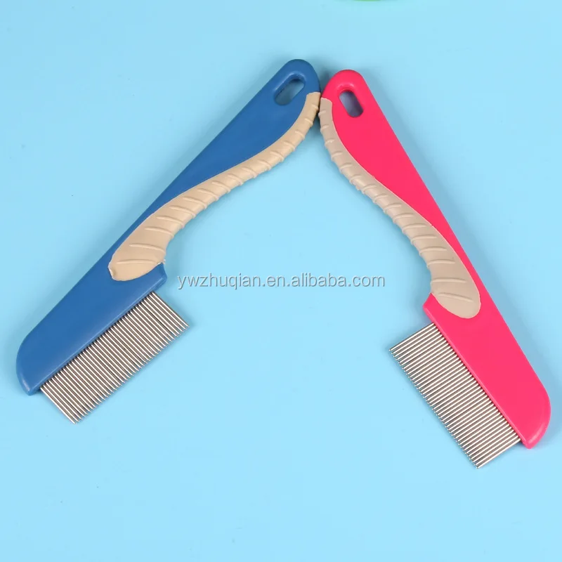 Wholesale beauty salons supplies handle comb pet accessory pet comb pet product