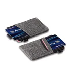 Teenager Wallet Men Card Wallet Fashion Nylon Leather Teenager Wallet Slim Minimalist Men Credit Card Holder