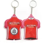 Cheap Wholesale LED Light key chain Custom Tshirt Shape Print Logo Keychain