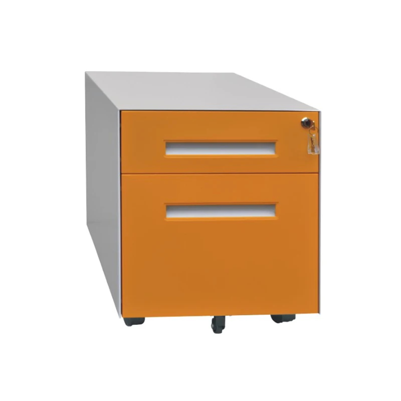 Luoyang Office Furniture 2 Drawer Small Under Desk Mobile Pedestal