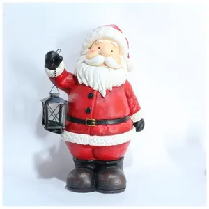 santaclaus figurine statues for christmas and garden decoration