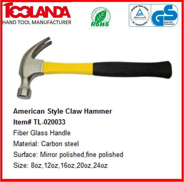 2029 American type claw hammer