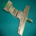 Gold passivation finish nice Al6061 CNC horizontal machining