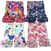 Children's boutique clothing baby summer short Floral girls ruffle shorts