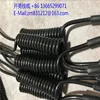 4 core spiral cable High quality 3 core spiral cable PUR insulated flexible