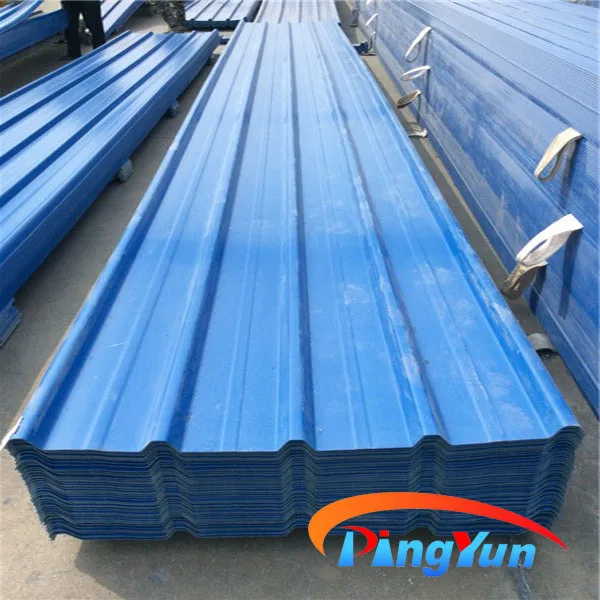 Pvc Corrugated Plastic Roofing Sheets Lightweight